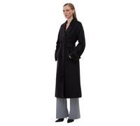 Estro, ,Coats ,Donna ,Nero ,XS Cappotto lungo classico con cintura