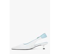 Estro Décolleté sling '30-6654-1' bianco perla Donna - Abbigliamento - Occasioni - Abbigliamento per eventi speciali - Décolleté - Décolleté classiche Estro 38