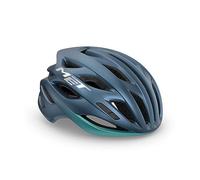 Met estro mips casco blu navy turchese mat l 58 61 cm