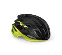 Casco met estro mips nero giallo