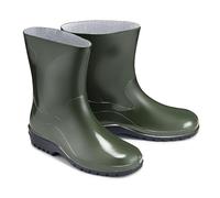 ESTRO Stivali Pioggia Donna Gomma - Stivaletti Pioggia Donna Gomma Galosce Stivali Giardino K007 (38 EU, Verde Scuro)