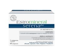 Estromineral Serena Plus, 60 Compresse, Integratore Menopausa Isoflavoni