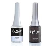 Estrosa Base | Lucidante | Defence Coat | Kit Smalto Gel Semipermanente 14 ml