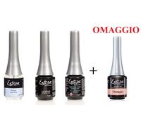 Estrosa Base | Lucidante | Defence Coat | Kit Smalto Gel Semipermanente 7 ml