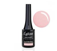 Estrosa Base Rubber Glitter Pink 14ml