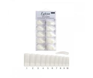 ESTROSA TIPS NATURALI QUADRATE SCALINO RIDOTTO 100PZ
