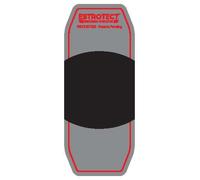 Estrotect - Adesivo per il rilevamento dell'estro Pannello antigraffio - 5 pezzi nessuna dimensione rosso