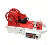Estrusore e macchina per produzione filamenti stampanti 3D-per maker studi | Riciclatore di bottiglie in PET riciclato, filamento pultruso da bottiglie di plastica per 3D,(Red+White)