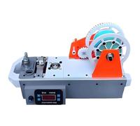 Estrusore e macchina per produzione filamenti stampanti 3D-per maker studi | Riciclatore di bottiglie in PET riciclato, filamento pultruso da bottiglie di plastica per 3D,(Orange+Gray)