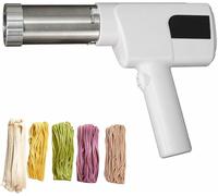 Estrusore portatile della pasta della macchina con 5 stampi della tagliatella, fatti in casa per uso domestico/commerciale