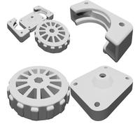 Estrusore Siringa 60ml Meccanismo Dispenser Parti Assemblaggio Stampato