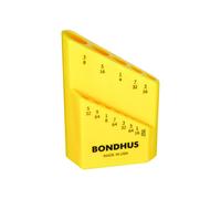 Estuche Bondhex con capacidad para 13 llaves en L de 0,050-3/8""