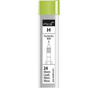 Estuche de 24 minas de grafito 0,9 H Fine Dry