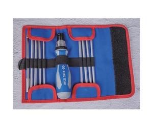 Estuche de Destornilladores con cuchillas reversibles - 16Pzas Cura della persona e salute