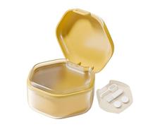 Estuche Para Dentaduras Postizas - Caja Para Dentaduras Postizas A Prueba De Fugas Con Tapa, Recipiente Portátil Impermeable Para Dentaduras Postizas | Contenedor Para Dentaduras Postizas Para El Hoga