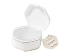 Estuche Para Dentaduras Postizas - Caja Para Dentaduras Postizas A Prueba De Fugas Con Tapa, Recipiente Portátil Impermeable Para Dentaduras Postizas | Contenedor Para Dentaduras Postizas Para El Hoga