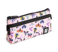 Estuche Portatodo Plano Grafoplás Butterfly 2 Cerniere