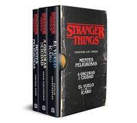 Estuche Stranger Things: (Contiene: Stranger Things: Mentes peligrosas | Stranger Things: A oscuras en la ciudad | Stranger Things: El vuelo de Ícaro)
