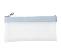 Estuche transparente para lápices - Estuche transparente para lápices, Simple y de Gran capacidad, hermoso estuche para lápices, adecuado para la oficina, útiles escolares, maquillaje y accesorios de