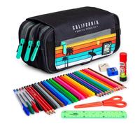 Estuche Triple Colepack Ecodes con Materiale Scolastico Incluso