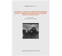 Estudio de la capacidad confinante de cementos binarios y ternarios con resinas de intercambio iónico de grado nuclear: 44