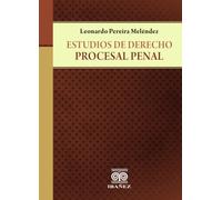 Estudios de derecho procesal penal