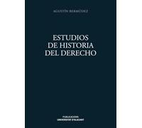 Estudios de Historia del derecho