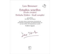 Estudios Sencillos-Einfache Etüden-Études simples para guitarra-für Gitarre-pour guitare + CD