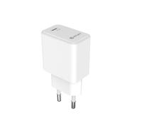 eSTUFF Caricatore USB-C EU PD 20 W, 1 USB-C, bianco, ES635028-BULK