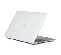 eSTUFF Custodia rigida trasparente satinata per MacBook Air 13 M5/M4/M3/M2, A3113, A2681 (custodia rigida trasparente satinata)