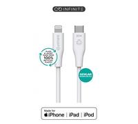 eSTUFF ES602170 cavo Lightning 1 m Bianco (INFINITE [GRS] USB-C to - Lightning C