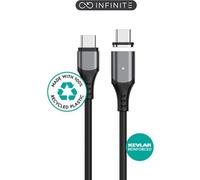 eSTUFF ES604265-BULK cavo USB USB 2.0 2 m USB C 100 W Nero (INFINITE [GRS] Magne