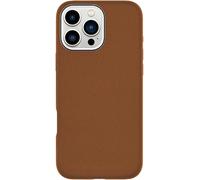eSTUFF ES67160025 custodia per cellulare Cover Marrone (Cover for INFINITE [GRS] VENICE iPhone - 16 Pro Brown PU Leather - Magnetic Cover. Material: 65% [GRS] recycled PC and 21% [GRS] recycled TPU -
