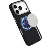 eSTUFF ES67160029 custodia per cellulare Cover Nero (Cover for INFINITE [GRS] VENICE iPhone - 17 Pro Black PU Leather - Magnetic Cover. Material: 65% [GRS] recycled PC and 21% [GRS] recycled TPU - Wa