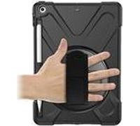 eSTUFF ES681543-BULK custodia per tablet 24,6 cm [9.7] Cover Nero (AUSTIN Defender Case iPad 9.7 - 2018/2017 with hand strap an NEW