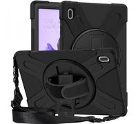 eSTUFF Austin Defender Case - Custodia protettiva per Samsung Galaxy Tab S9 FE+, in plastica, ad alte prestazioni, custodia da viaggio, per tutti i giorni, protezione