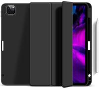 eSTUFF ES68201310-BULK custodia per tablet 33 cm [13] Custodia a libro Nero, Trasparente (Cover for MIAMI Pencil Case iPad Pro NEW