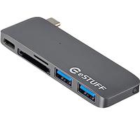 eSTUFF ES84121-GREY hub di interfaccia USB 3.0 (3.1 Gen 1) Type-C 5000 Mbit/s Grigio