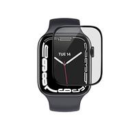 eSTUFF Flexible Hybrid Glass Screen Protector Apple Watch Series, W127249571 (Protector Apple Watch Series 7/8 41mm Clear/Black)
