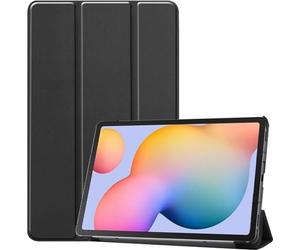 eSTUFF HOUSTON Folio Case for Samsung Galaxy Tab S9. Black PU leather front with hard PC backside