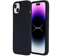 eSTUFF Infinite Riga iPhone 15 Plus Silicone Case Black 100%, W128407505 (Silicone Case Black 100% Recycled Silicone)