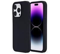 eSTUFF Infinite Riga iPhone 15 PRO Silicone Case Black 100%, W128407507 (Silicone Case Black 100% Recycled Silicone)