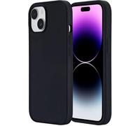 eSTUFF INFINITE ROME iPhone 15 silicone case for Magsafe charging Black 100% recycled silicone