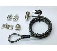 eSTUFF Peripheral locking kit with keys for Kensingston Security, WIRELOCK, WIRE, LOCK (keys for Kensingston Security Slot)