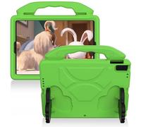 eSTUFF W128952969 - Custodia per iPad di 11°/10° generazione, con manico, per bambini, con manico e mani pieghevoli per modalità stand, colore: Verde