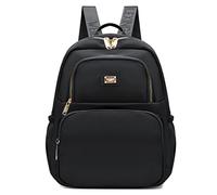 Estwell Zaino Donna Piccolo Elegante Impermeabile Nylon Borse a Tracolla Multifunzionale per Scuola Lavoro Viaggio