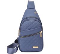 Estwell Zaino Monospalla Donna Moda Borse a Spalla Impermeabile Nylon Borsa a Tracolla Leggero Crossbody Sling Bag per Viaggio Ciclismo Escursionismo