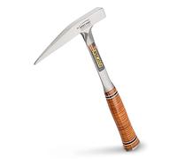 Estwing, E13P, E13P Pickhammer, testa a punta, manico in pelle, robusto, 370 g