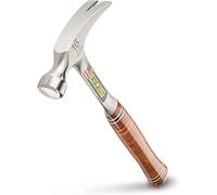 Estwing E16s - Martello diritto a penna divisa, impugnatura in pelle, 454 g