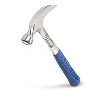 Estwing E3/12S - Martello antistrappo con impugnatura in vinile blu, 340 g, colore: argento
